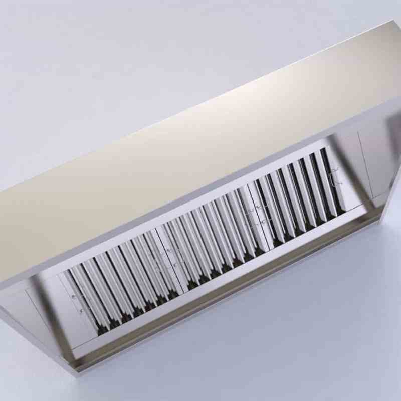 2000mm Kitchen Commercial Extractor Hood